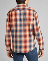 LEE WORKER SHIRT BURNT OCHRE L68HMJBH 112140615